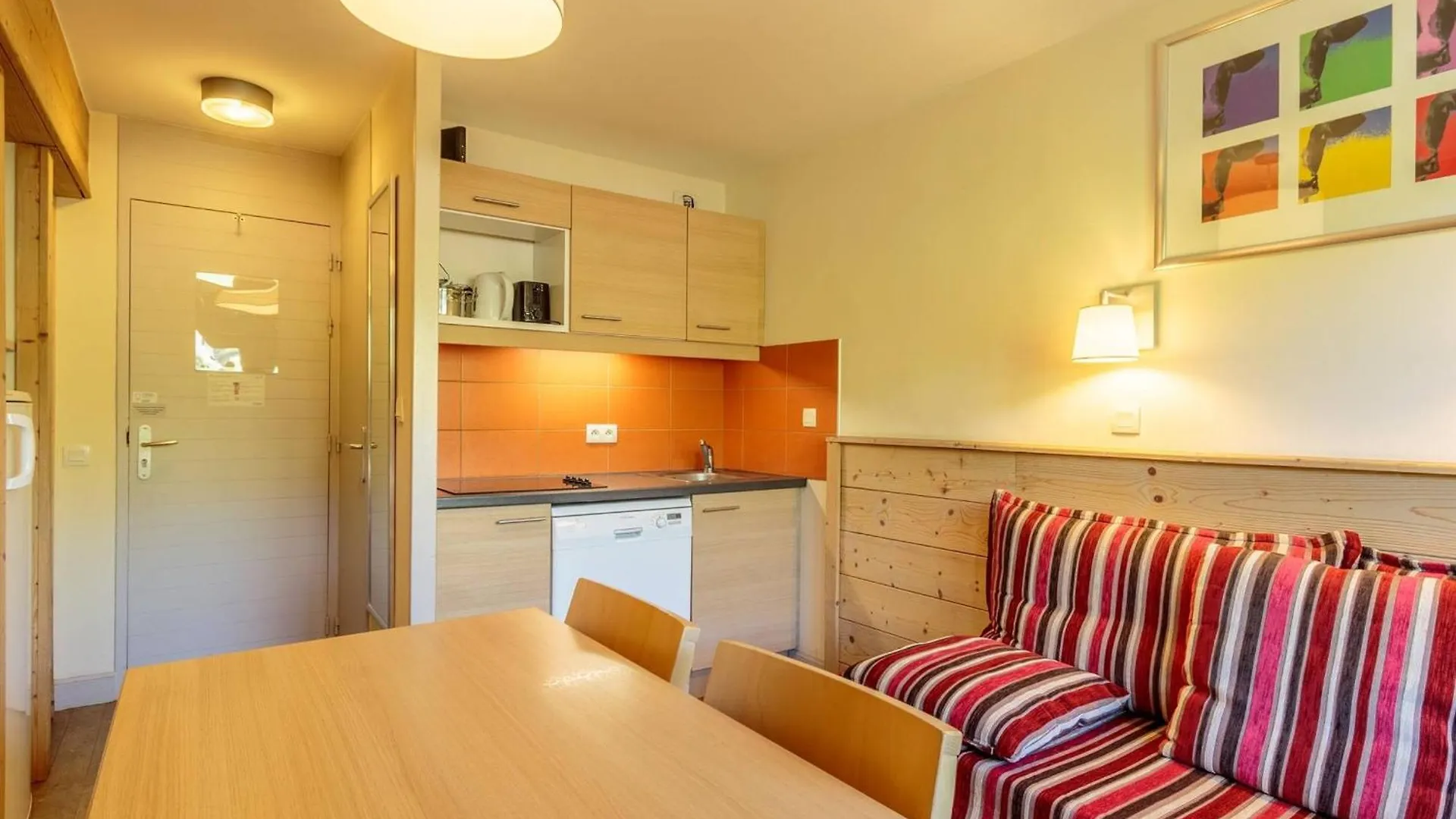 Appartement Lumineux Avec Balcon, Wi-Fi & Piscine Chauffee A Plagne 1800 - Fr-1-351-173 La Plagne Tarentaise Franciaország